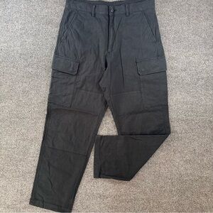 Uniqlo Japan Men’s Double Knee Cargo Pant Baggy Loose Fit Work Utility Chinos M